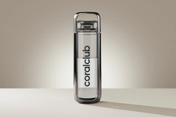 Butelis vandeniui KOR One, juodo nikelio spalvos